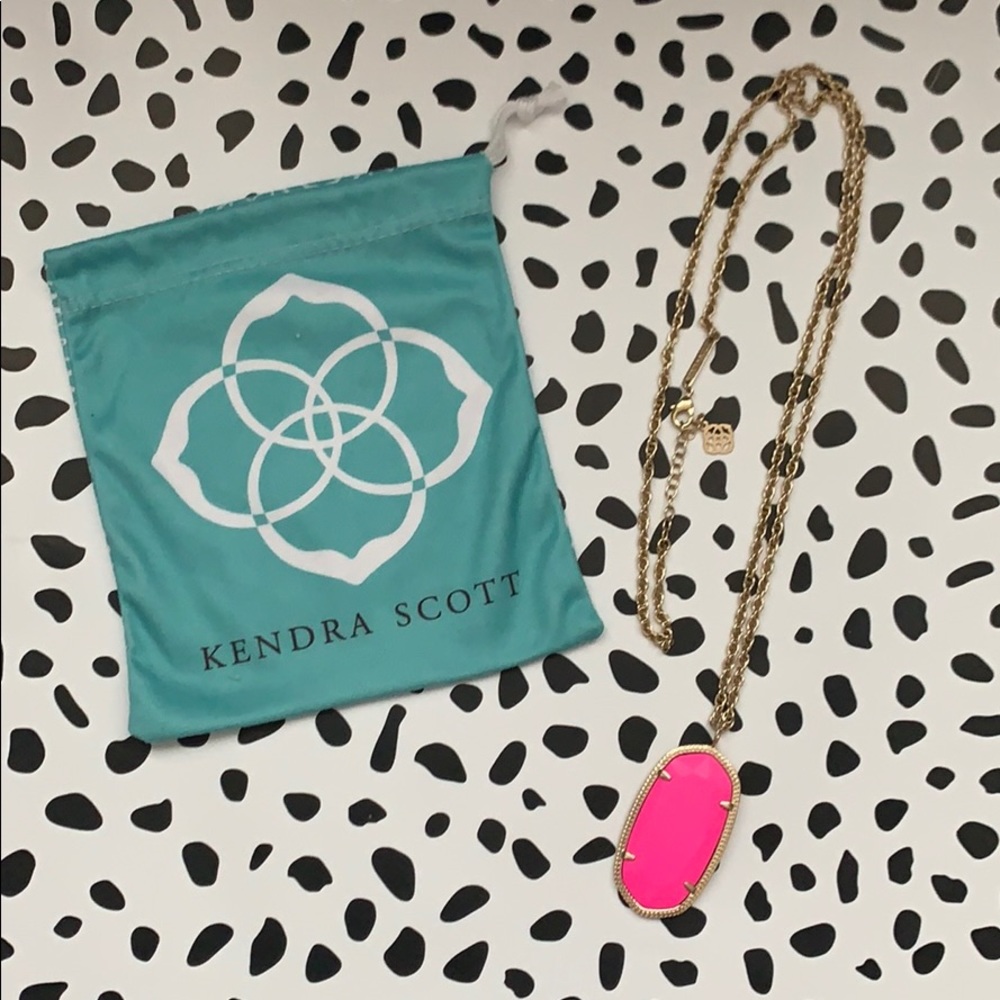 Kendra Scott Rae necklace Magenta